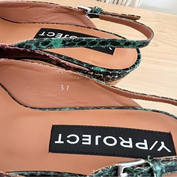 NWB Y/Project Open Toe Mules - Picture 8 of 11